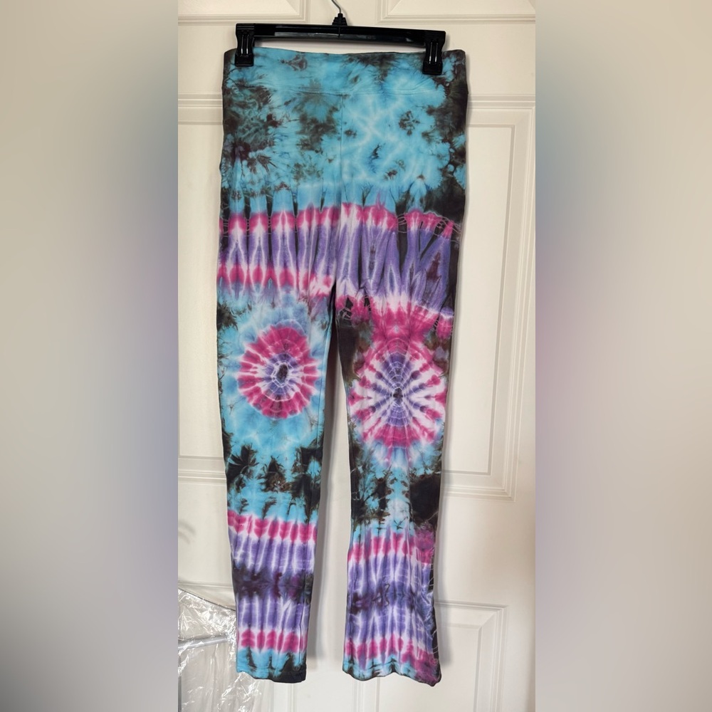 Cotton tie dye pants / leggings - Picture 2 of 3